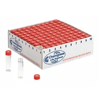 CHEMGLASS Vial with Cap: 7.39 mL, A, Includes Closure, Polypropylene, 17 mm Body Dia, Round (MPN CG-4912-02)