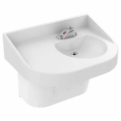 BESTCARE One-Bowl Institutional Bathroom Sink - One-Bowl Institutional Bathroom Sinks