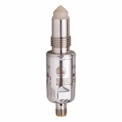 IFM Point Level Sensor: Point Level Sensor, 1/2 in, 1/2 in Connection Size - Food Grade & Sanitary Capacitive Liquid Level Sensors
