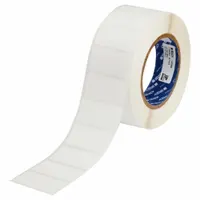 Pre-Cut Label Stock Roll: 1 in x 2 in, Acrylic, Permanent Adhesive, 1,000 Labels, J4000, Permanent (MPN J40-17-2550)