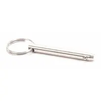Quick release pin for industrial oven applications. Provides secure fastening with easy removal for maintenance access. Suitable for use as a replacement part in Garland Manufacturing ovens