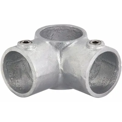 OEM Structural Pipe Fitting: Side Outlet Tee, Tee, 2 in For Pipe Size, Cast Iron - Cast Iron Crosses & Tees