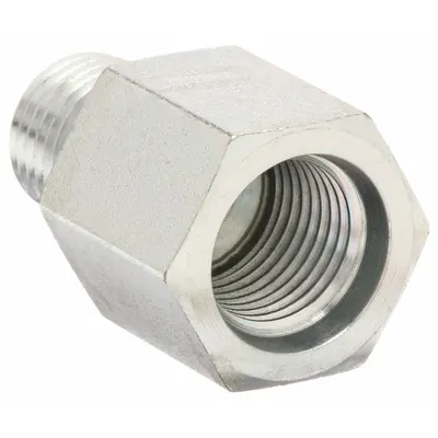 AEROQUIP 2246-2-4S ORB-to-NPTF Steel Hydraulic Hose Adapter - ORB-to-NPTF Steel Hydraulic Hose Adapters