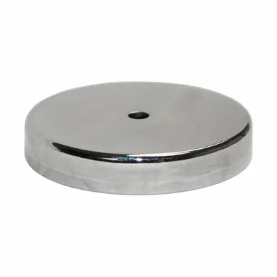 MAG-MATE MX2750 Cup Ceramic Magnet, 2 7/8 in OD, 0.375 in Thick, 112 lbf Pull - Cup Ceramic Magnets