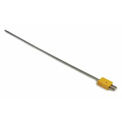 Dayton Type K Thermocouple Probe, Rounded Tip, 24 in Probe Length - Thermocouples for Gas Applications