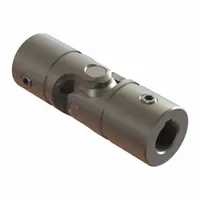 BELDEN Universal Joint: Stainless Steel, 1000, Round Keyed, 1/2 in Bore Dia, 3 3/8 in Overall Lg (MPN UJ-SS1000x500K)