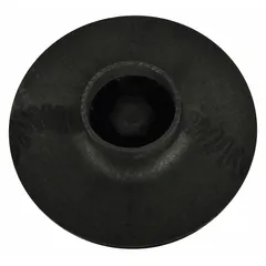 Replacement impeller for shallow well jet pumps. Compatible with manufacturer model numbers 4HEY9 and 4HFA2. Converts rotational energy into fluid flow for water supply applications.