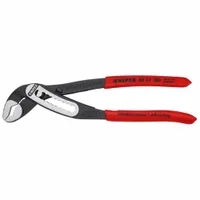 Tongue and Groove Plier: V, Groove Joint, 1 1/2 in Max Jaw Opening, 7 1/4 in Overall Lg, Serrated (MPN 88 01 180)