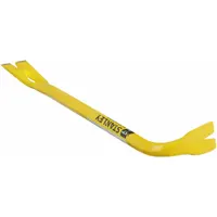 Offset Ripping Bar: Claw End, 17 in Overall Lg, 3/4 in Bar Wd, 1 in End Wd, T No, 2 Nail Slots, ASME (MPN 55-818)