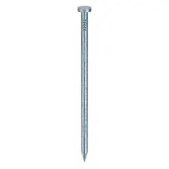 These 1-1/2" finish nails feature a T-head, smooth shank, steel construction, and glue coating with a chisel point. Pack of 2000. Suitable for trim, molding, and cabinetry applications requiring a countersunk finish.