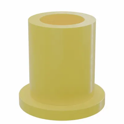 BUNTING BEARINGS Plastic Flanged Sleeve Bearing for Non-Hardened Surfaces - Plastic Flanged Sleeve Bearings for Non-Hardened Surfaces