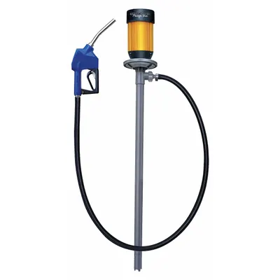 Dayton Electric Drum Pump: 120 V AC, 1 1/10 hp HP, Polypropylene - Bung-Mount Drum Pumps for DEF