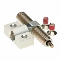 SMC Extension Stroke End: Extension Stroke End, Fits 12 mm Bore Dia, 24 mm Overall Lg, MXQ (MPN MXQA-JS12)