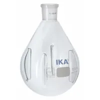 Rotary evaporator accessory designed for handling dry or powdered samples during solvent removal. Attaches to compatible IKA rotary evaporators for efficient evaporation from solid materials in laboratory settings