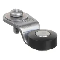 Fixed roller lever accessory for limit switches, with rotary lever roller actuator and offset roller position. Arm/operator length is 1.35 inches maximum. Compatible with XCMD series limit switches. Used to detect position of moving parts in industrial automation applications