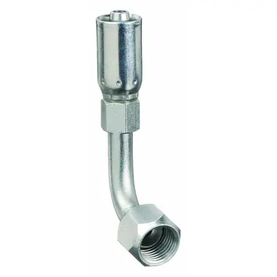 WEATHERHEAD 04E-665 90° JIC x Crimp Hydraulic Hose Fitting - Weatherhead Crimp Hydraulic Hose Fittings with JIC Connection