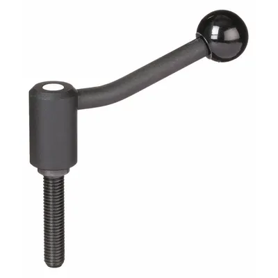 KIPP Adjustable Tension Lever with Threaded Stud - Adjustable Tension Levers with Threaded Stud