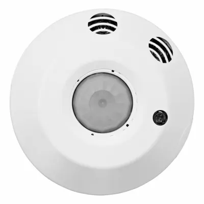LEVITON Smart Room Controller: LED, Passive Infrared (PIR)/Ultrasonic, 120 to 277V AC - 1/2" Hub-Mount Occupancy Sensors
