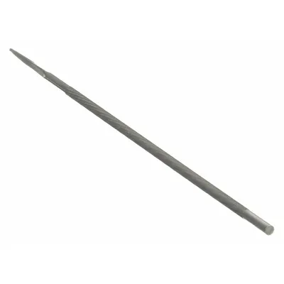 NICHOLSON Round Chain-Saw File, 8 in Lg, 5/32 in Dia, Bastard Cut - Round Chain-Saw Files
