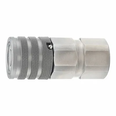 PARKER FEM Series Hydraulic Quick-Connect Coupling Body, FEM-751-12FO - FEM Series Hydraulic Quick-Connect Coupling Bodies