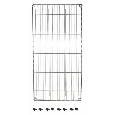 OEM Approved Vendor MHL2436CG Steel Shelf for Utility Cart - Shelves for Utility Carts with Wire Shelves