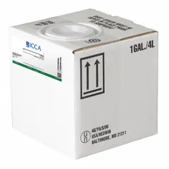This liquid pH buffer is formulated to maintain a stable pH range of 6.99 to 7.01, suitable for calibrating and verifying pH meters and electrodes in laboratory settings. Supplied in a 4 L plastic container packaged in a box, it is classified as lab grade and identified by CAS number 7778-77-0.