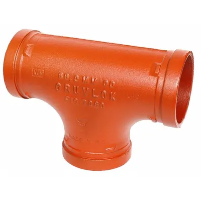 GRUVLOK 10 in x 10 in Grooved Pipe Tee - Grooved Pipe Fittings