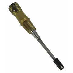 This 1/4-inch wood chisel is a replacement power tool part for Westward brand equipment. It is used for woodworking applications such as shaping, carving, and trimming wood.