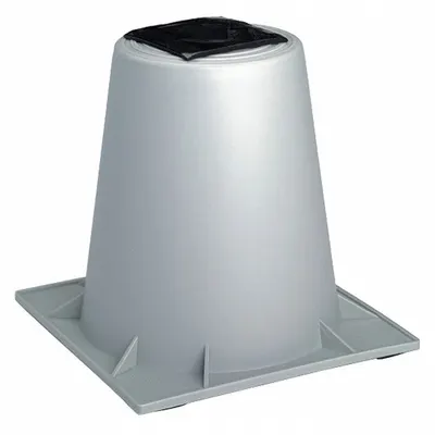 DIVERSITECH Heat Pump Riser: Round Pad, Indoor/Outdoor - Condenser & Heat Pump Risers