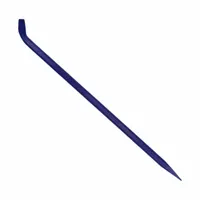 Offset Pinch Bar: Chisel End, 48 in Overall Lg, 1 in Bar Wd, 1 in End Wd, Offset End Angle (MPN 15880)