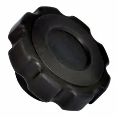 This 8-arm knob features a threaded hole for manual adjustment on machinery, jigs, and fixtures. With a 60 mm diameter and M12 thread, it provides a secure grip for hand tightening in industrial equipment. The steel construction with zinc finish offers corrosion resistance.