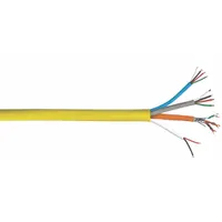 CAROL Communication Cable: 500 ft Cable Lg, 7 Strands, (2) 22 AWG/(4) 18 AWG/(4) 22 AWG, Plenum, PVC (MPN 4EPL4S.38.05)