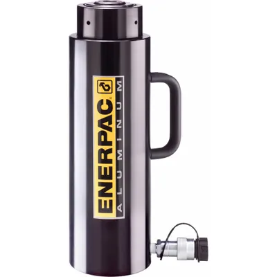 ENERPAC Lock Nut Hydraulic Ram: 30 ton Nominal Capacity, 8 in Nominal Stroke Lg - Lightweight Lock Nut Rams