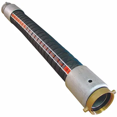 BOSTON EHP519-48-50-MF Nitrile Blend Petroleum Hose Assembly - Nitrile Blend Petroleum Hose Assemblies with Corrugated Nitrile Blend Cover