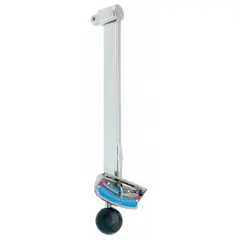 This standard-head flat beam torque wrench has a 3/8-inch square drive and a torque range of 0 N-m to 12 N-m. It features automatic operation for consistent torque application. Typical uses include light-duty fastening tasks in assembly and maintenance.