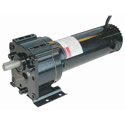 Dayton Gearmotor: Parallel, 90V DC, TENV, 64 RPM, 113 in-lb Max Torque - Parallel Shaft DC Gearmotors