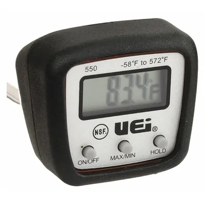 UEI TEST INSTRUMENTS NSF-Rated Digital Pocket Thermometer, 550B - NSF-Rated Digital Pocket Thermometers