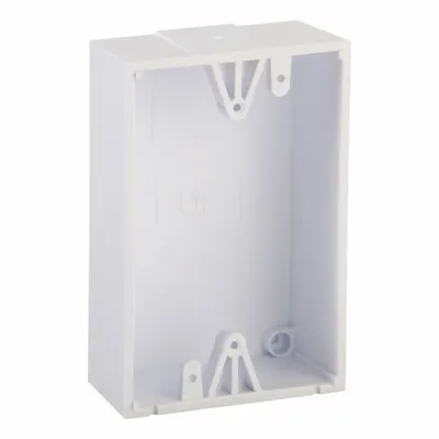 SAFETY TECHNOLOGY INTERNATIONAL KIT-71100A-W Back Box Kit, White Polycarbonate - Backboxes for Alarm & Wall Fixture Covers