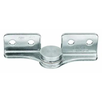 SUGATSUNE Torque Hinge HG-TA30R: Stainless Steel, 3/4 in Leaf Ht, 1 in Leaf Wd - Torque Hinges