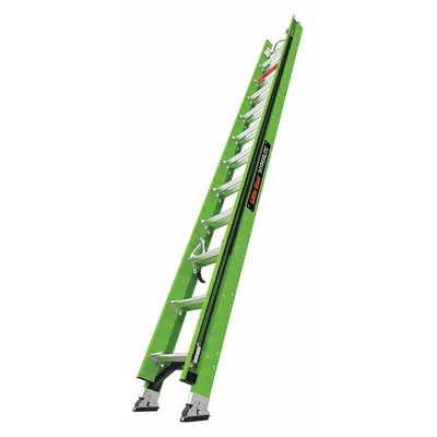 LITTLE GIANT 24 ft Non-Conductive Fiberglass Extension Ladder - Non-Conductive Fiberglass Extension Ladders