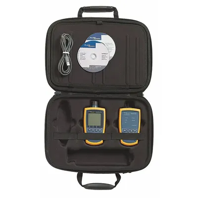 FLUKE NETWORKS Fiber Verification Kit: SimpliFiber Pro, Multi-Mode, Multi-Mode, SC, SC - Optical Power Meters & Kits for Loss Testing