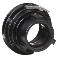 This aluminum adapter connects NH-threaded fire hose to Storz couplings, enabling quick and secure connections in fire protection systems. It is commonly used in municipal firefighting, industrial standpipe systems, and emergency response setups where rapid coupling is critical