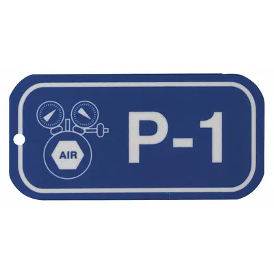 BRADY Lockout Tag: None/ No Header, P-1, Polystyrene, English, Plastic (MPN 105654) - Safety