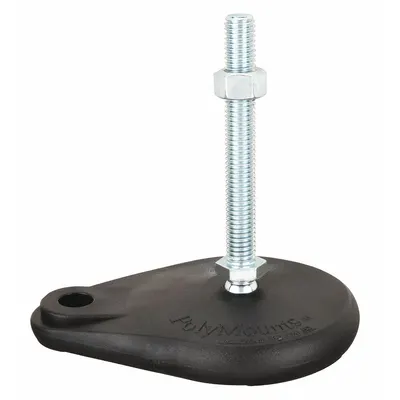 S & W Male-End Leveling Mount: Swiveling Stud, 1/2"-13 Thread Size - Swivel Male Leveling Mounts