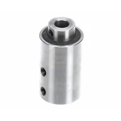 Shaft coupling used to connect motor and compressor shafts in HVACR systems. Transmits torque while accommodating minor misalignment. Suitable for commercial HVAC units, chillers, and refrigeration equipment.