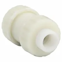 HAYWARD Check Valve: Ball, Inline Valve Body, Polypropylene, 3/4 in Pipe Size, FNPT x FNPT, Std, FKM (MPN TC30075T)
