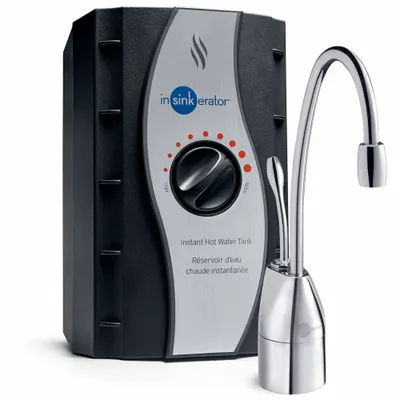 IN-SINK-ERATOR C-1300 Hot Water Dispenser with Chrome Faucet - Hot Water Dispenser with Electric Water Heaters