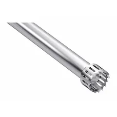This IKA dispersing tool is designed for use with IKA model 0025002501. It operates at a maximum speed of 25,000 RPM, suitable for dispersion, mixing, and emulsifying in laboratory processes.