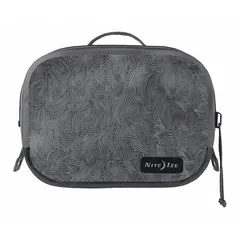 Plastic cell phone bag with reinforced nylon handle. Dustproof construction. Overall height 6 7/8 inches. Suitable for carrying and protecting cell phones in environments where dust resistance is required.