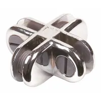 ECONOCO Glass Binning Connector 4 Way: 2 in Overall Ht, 1/2 in Overall Wd, 2 in Overall Dp, Plastic (MPN CON/4)